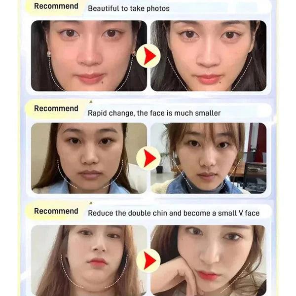 V Lifting Mask – Face Lifting Bandage | Double Chin Reducer | Elastic Face Slimming Strap